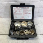 Mac Tools HS9596B 13 Piece Holesaw Kit *incomplete See Pictures* Used. Price: $29.49.