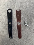 Dewalt DW744 Blade Wrench Set W/ Wing Nut Used. Price: $24.88.