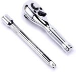 1/4-INCH Ratchet Wrench, 72-TOOTH Stubby Drive, Silvery New. Price: $14.04.
