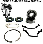 Piston Ring, Crankshaft Bearings, Seals & Gaskets Fit Husqvarna 460, 461, 465 New. Price: $49.95.