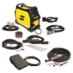 Esab Rebel Emp 215IC Mig/stick/tig Welder With Foot Control (0558102240) New. Price: $2595.00.