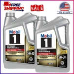 2 Pack, Mobil 1 Extended Performance High Mileage Full Synthetic Motor Oil 5W-30 New. Price: $43.95.