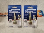 Industries AES-3804 2-IN-1 1/4" & 3/8" Cut-off Wheel Mandrel Shank -2PC New. Price: $15.99.