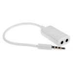 Headphones Splitter 3.5MM Earphone Adapter Dual Headset Port For Cell New. Price: $14.95.