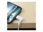 Startechcom Durable Usb-a To Lightening Cable White RUSBLTMM1MWR Nuovo. Price: $36.04.