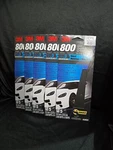 Pack 3M 03022 Imperial Wetordry 3-2/3" X 9" P800 Grit Sandpaper 25 Sheets New. Price: $34.99.