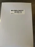 Baldwin PA5337 Air Filter / New Box. Price: $15.99.