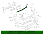Ford Oem 2020 Explorer Rear Bumper Step Pad LB5Z17B807AA New In Box. Price: $43.40.