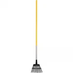 True Temper 1789300GR 8-1/4 Steel Flex Shrub Rake, 11 Tines, 48 New. Price: $16.49.