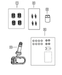 Genuine Mopar Tire Pressure Sensor Nut 5154877AA New. Price: $8.38.