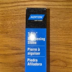 14 1/2 X 5/16 Norton Sharpening Stone: 1' Thick Free Ship New. Price: $19.00.