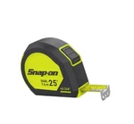 Snap On Tools Sae/metric 25' -7.6M Tape Measure TPMB26EM Hivis Magnet Auto Brake New. Price: $60.95.