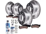 For 2002-2004 Gmc Sierra 2500 Brake Pad And Rotor Kit Detroit Axle 27353JT New. Price: $337.25.