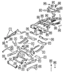 Genuine Mopar Engine Box Reinforcement Brace Right 68250520AB New. Price: $34.43.