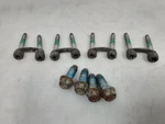 Jeep Jl Wrangler Oem Front Driveshaft Mounting Bolts 2018 2019 2020 2021 83405 Used. Price: $35.00.