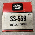 Standard Motor Products Starter Solenoid Switch SS-559 New. Price: $19.25.