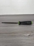 Snap On Tools Green Soft Grip Round Bastard Cut File 8 Blade SGHF614 Used. Price: $35.99.