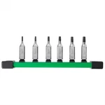 Milwaukee Tool 6PC 1/4" Drive Torx Bit Socket Set New. Price: $44.51.