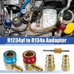 Set R1234YF 90 Degrees Quick Coupler Head Adapter Car Air Conditioning New. Price: $22.17.