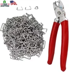 Hog Pliers Angled & 500 Galvanized Rings, Professional Upholstery Insta New. Price: $28.38.