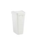 Trash Can Swing Top Waste Container 12.2 Gallon White Rubbermaid Home Kitchen New. Price: $59.99.