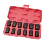 12 Piece Metric Thin Wall Impact Socket Set 1/2" Drive - Short KTI38100 New!. Price: $44.79.