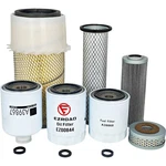 Filter Kit For Case 580B Engine Lube Hyd Power Steering Fuel Spin On Inner Outer New. Price: $132.00.