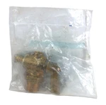 Edelmann Air Shutoff Cock 3/8-18 Male Pipe X Bibb Nose Brass Model Number 343600 New. Price: $28.80.