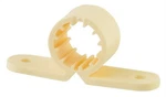 Sioux Chief 559-2PK2 Natural Plastic Ribbed Design Cts Pipe Clamp 1/2 In. New. Price: $7.09.
