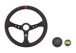 Omp OD0-1956-073 3-SPOKE Corsica Racing Steering Wheel With Red Center Mark New. Price: $285.00.