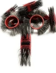 Genuine Monti Bristle Blaster 23MM Carbon Steel Wire Brush (box 10 Belts) New. Price: $340.00.