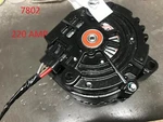 220 High Amp Chevy New Alternator Black With Dash Light Jeep Gmc Corvette Camaro. Price: $238.00.