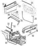 Genuine Mopar Tapping Screw 6508584AA New. Price: $8.20.