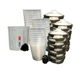 3M 26000 Pps 2.0 Painting Priming Lids & Liners Cup Starter Kit (25 Pack) New. Price: $75.00.