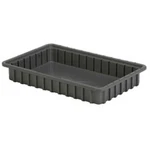 Lewisbins Divider Box 16-1/2" 10-7/8" 2-1/2" Gray Lot Of New. Price: $106.68.