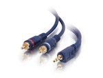 C2G Velo 3.5 M Stereo To (2) Rca 25 Ft - 40616 New. Price: $26.68.
