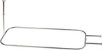 Rustproof Round Shower Curtain Rod For Clawfoot Tub With Easy Installation, Oval New. Price: $90.90.