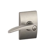 Schlage F40MNH619CEN Century Collection Manhattan Privacy Lever, Satin Nickel New. Price: $75.51.