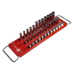 Mechanics Time Savers Lock-a-socket 3/8" Drive 36-SLOT Red 3-ROW Tray New. Price: $43.75.