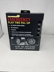 New Flatter Up Eco Friendly Emergency Tire Fill No Power Source Needed. Price: $25.00.