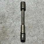 Apex 9/16 Inch Spark Plug Swivel Socket, 1/2" Drive 7 Long Used. Price: $10.00.