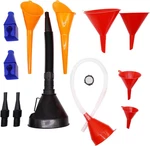 10 Pcs Automotive Funnels Set For Filling Coolant/gasoline/water/engine Oil,snap New. Price: $23.90.