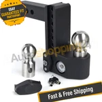 Weigh Safe SWS6-2 2-BALL Mount 6" Drop Hitch With 2" Receiver And Built-in Scale New. Price: $329.00.