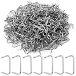 Mr. Pen- Galvanized Hog Rings, 3/4", 420 Pcs, Silver New. Price: $11.94.