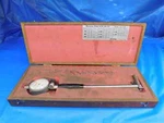 Peacock No. 20-374 Dial Bore Gage W/ Case & Contact Points 3/4 To 1/2 Range Used. Price: $118.29.