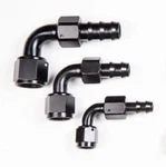 Radium 8AN Pushlok Hose End 90 Degree 14-0208 Black Aluminum Fitting New. Price: $19.95.