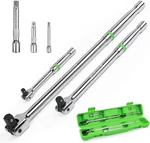 Swanlake 6PC Breaker SET,1/4", 3/8" & 1/2" Drive,heavy Duty Bars, 6- New. Price: $37.52.