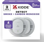 Kidde Hardwired Smoke & Carbon Monoxide Detector, Aa Battery 2 Pack, White New. Price: $91.00.