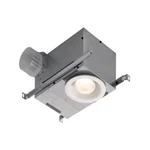 Broan 70 Cfm Recessed Ceiling Bathroom Exhaust Fan With Led Light, Energy Star Open. Price: $139.99.