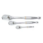 Apex GWR81206T Gearwrench Pc 1/4", 3/8" & 1/2" Drive Full Polish Ratchet Set, New. Price: $129.84.